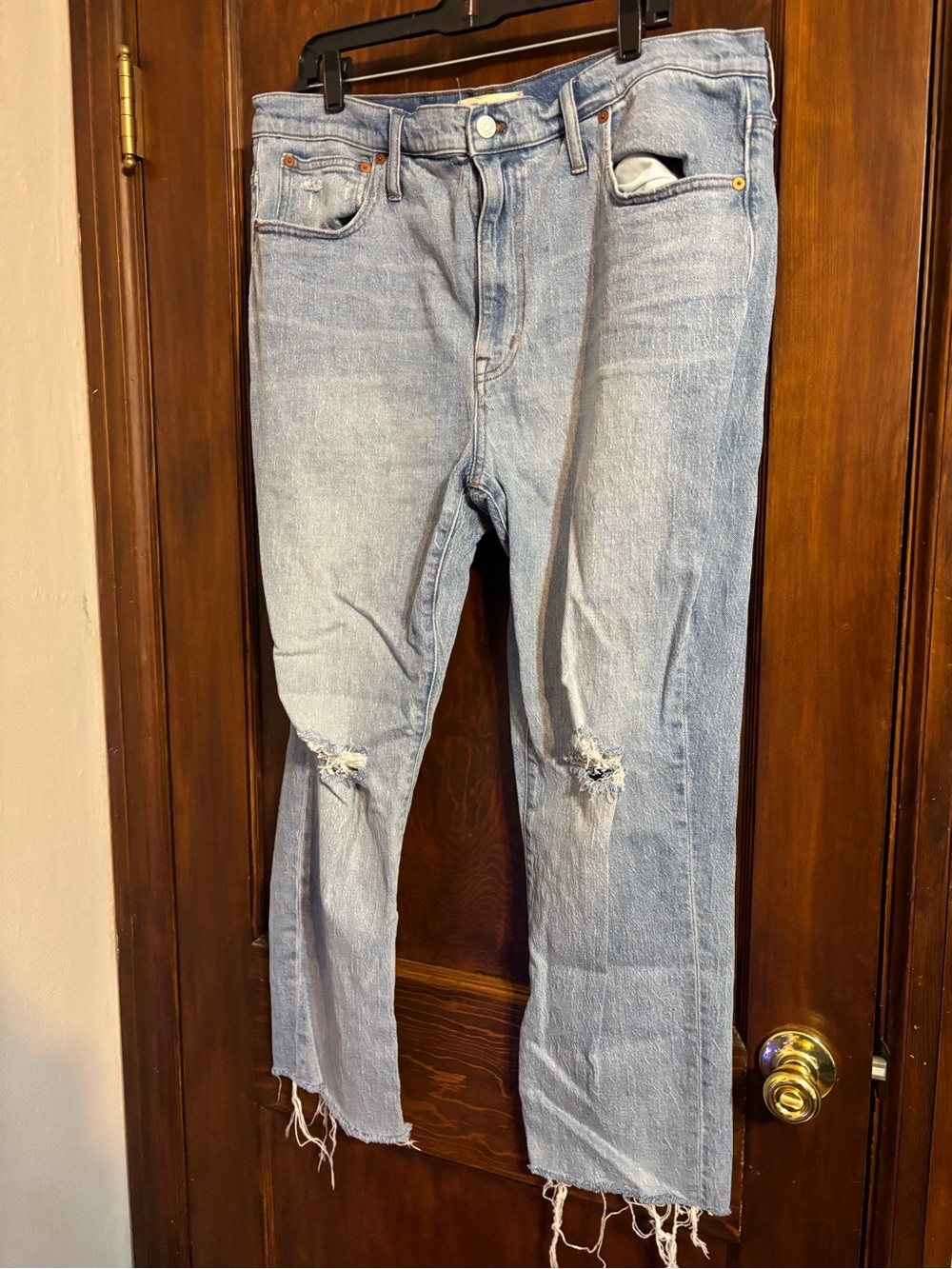 Madewell High Rise Slim boyfriend 33